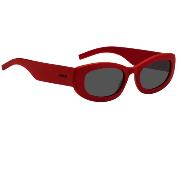 Hugo Boss Red 90s Vibe Branded Temples Sunglasses - Picture 9 of 10